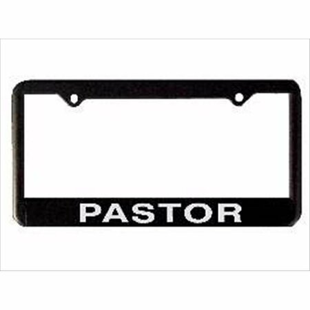 RICKI&APOSS RUGS Auto Tag Frame Pastor Black RI3315198